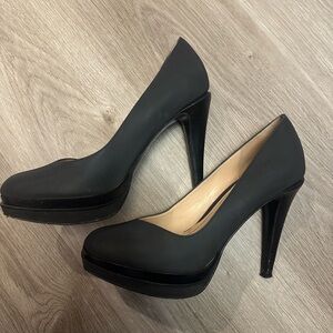 Cole Haan dark grey/black heels size 10